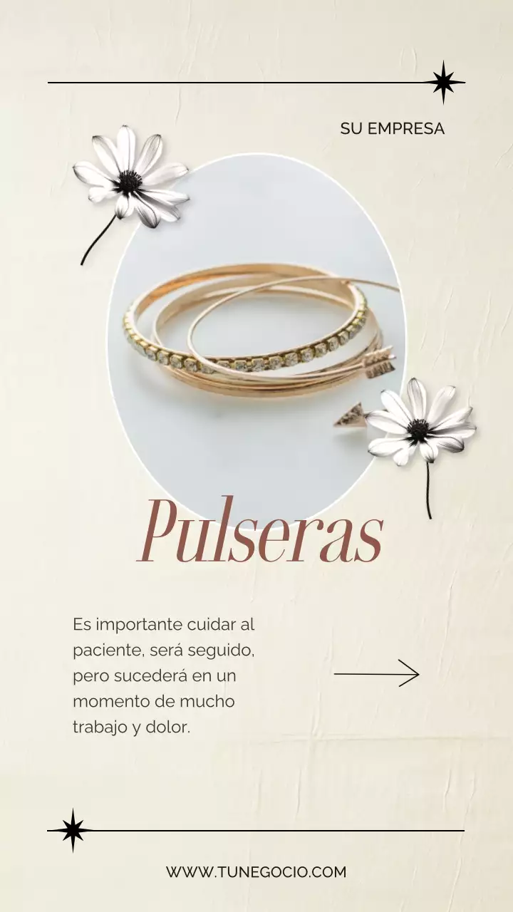 Beige y marrón elegante Regalos exclusivos de joyería para mamá promoción