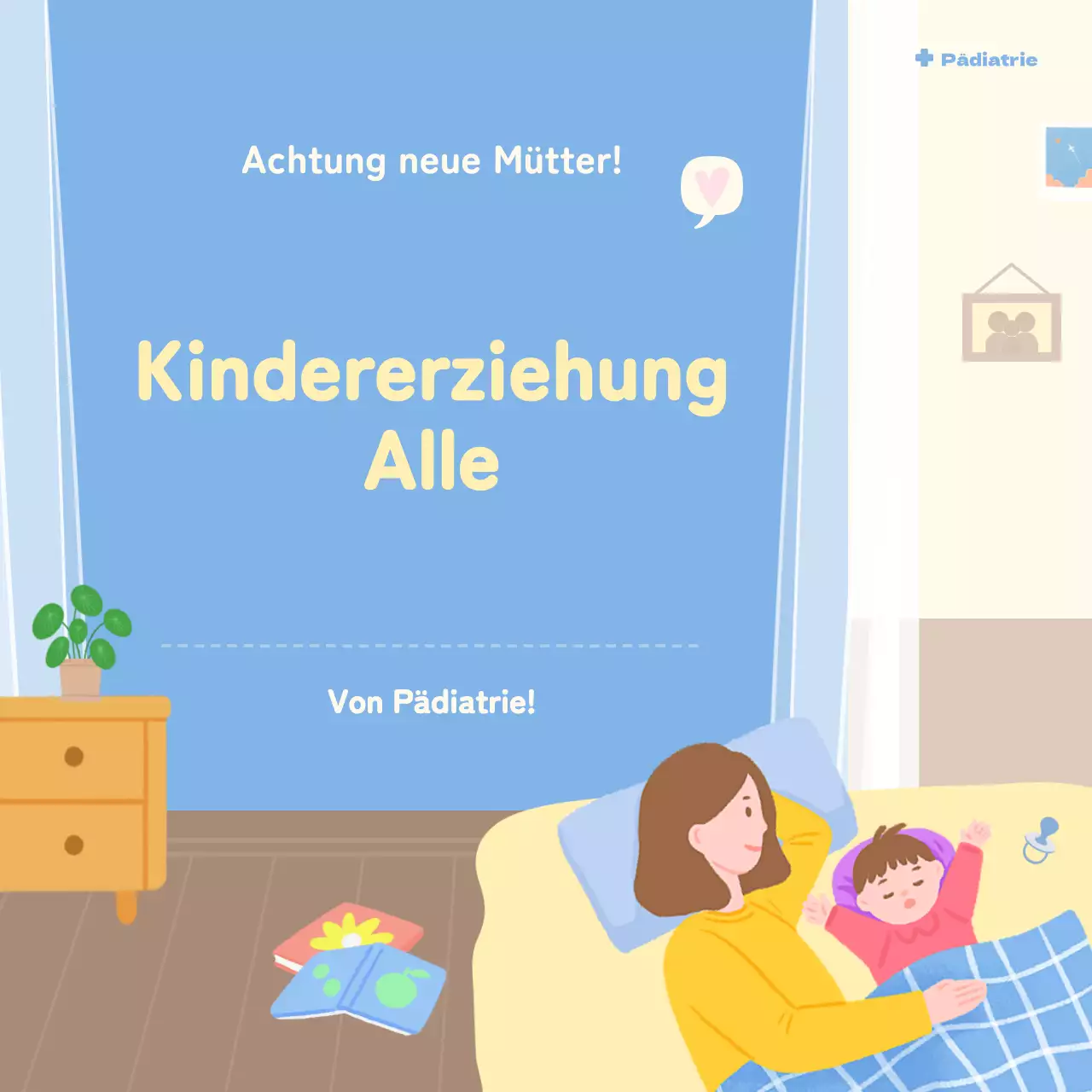 Erziehungstipps in Hellblau