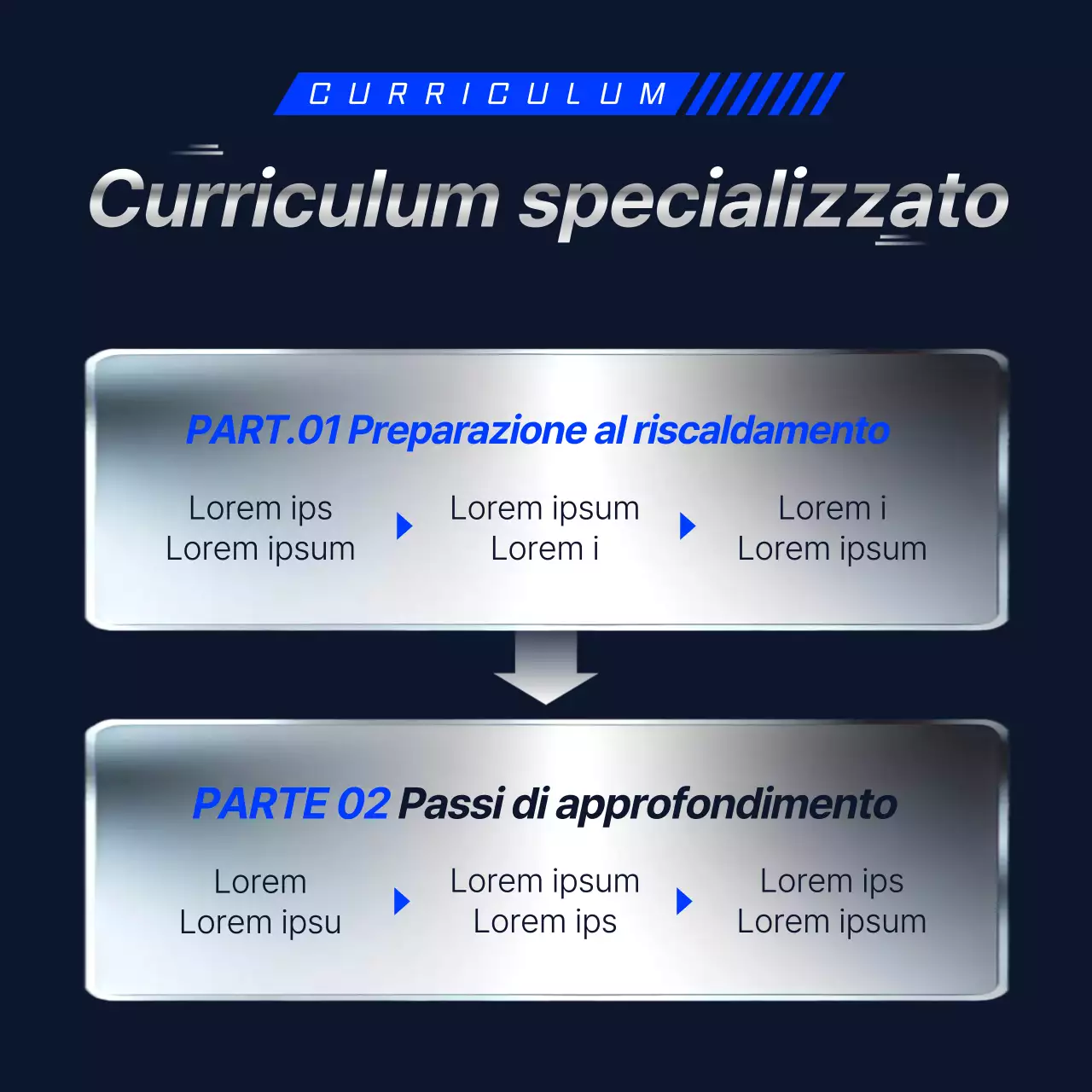 Promozione della scuola di cram blu navy e argento accentuato