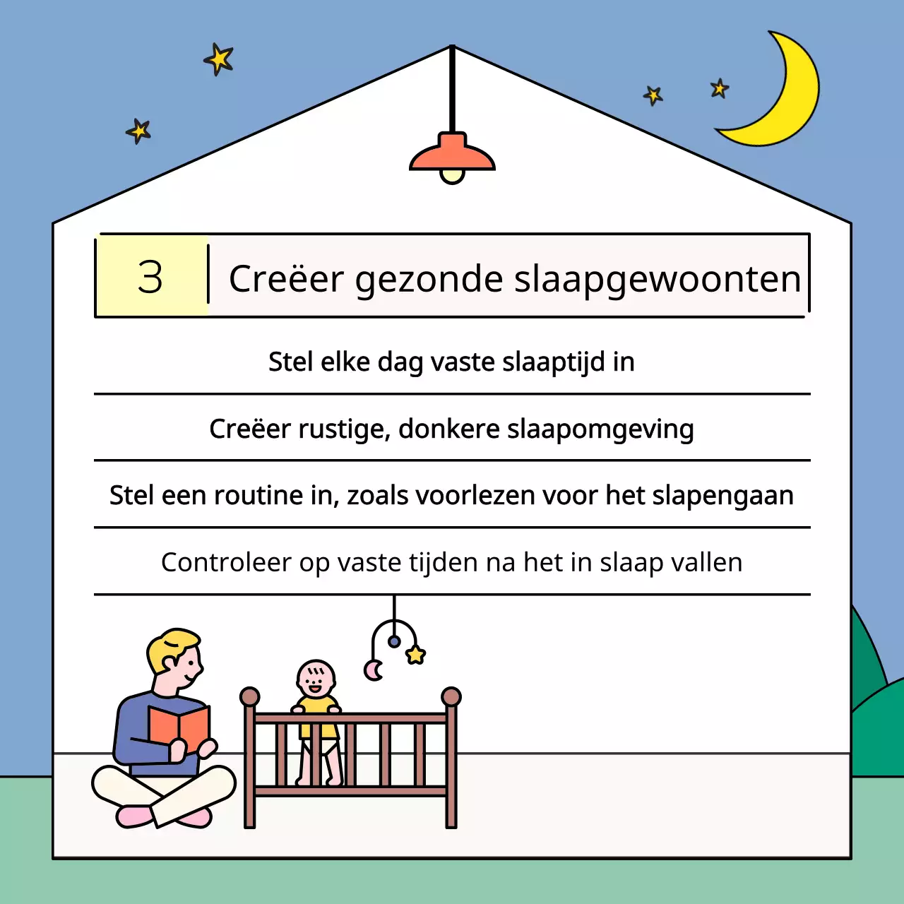 Groene en roze opvoedtips voor kinderen