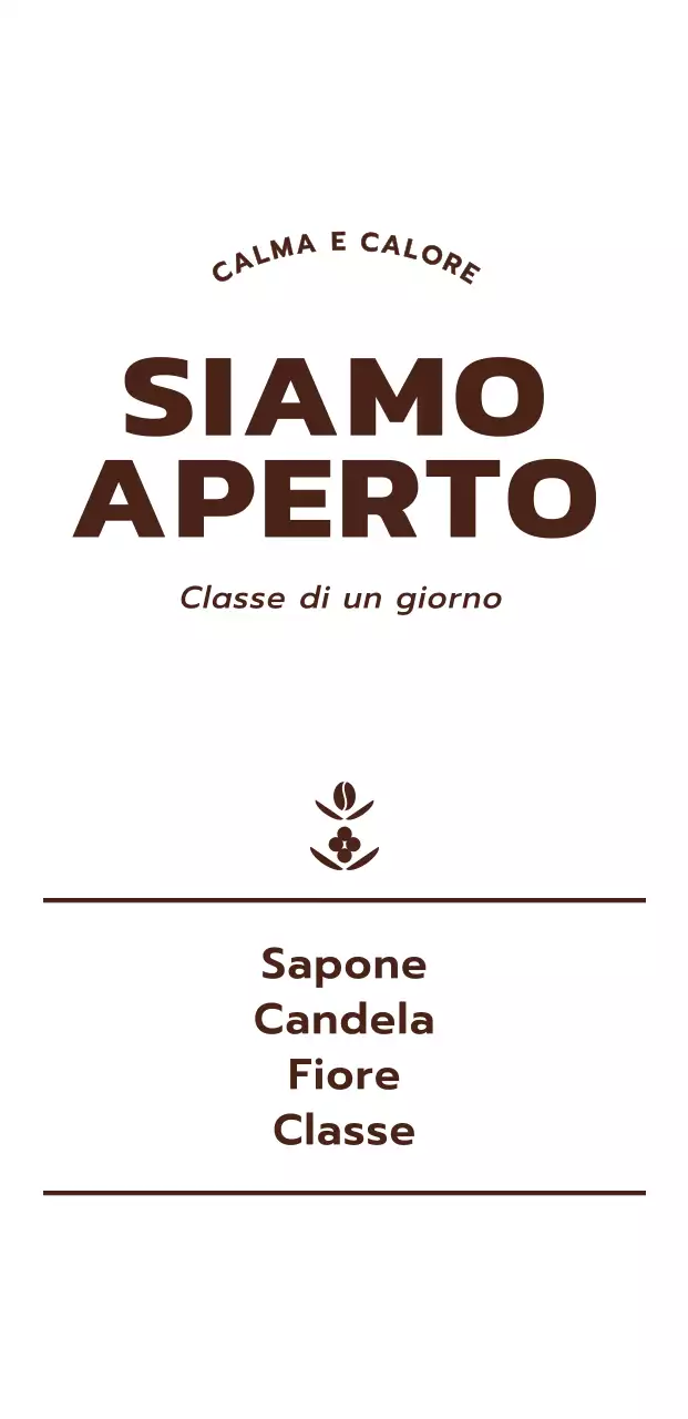 Workshop Un giorno Classe Sapone Candela Fiore Classe