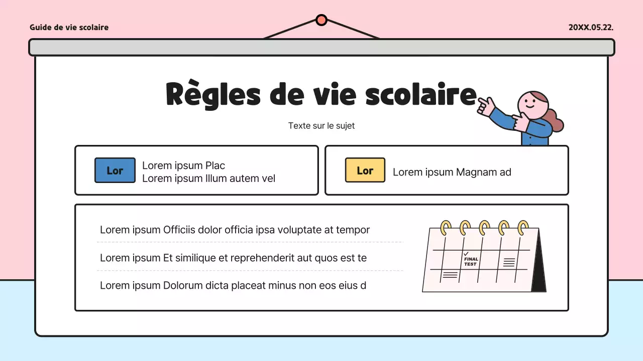 Explication de l'association des parents d'élèves rouge et arc-en-ciel