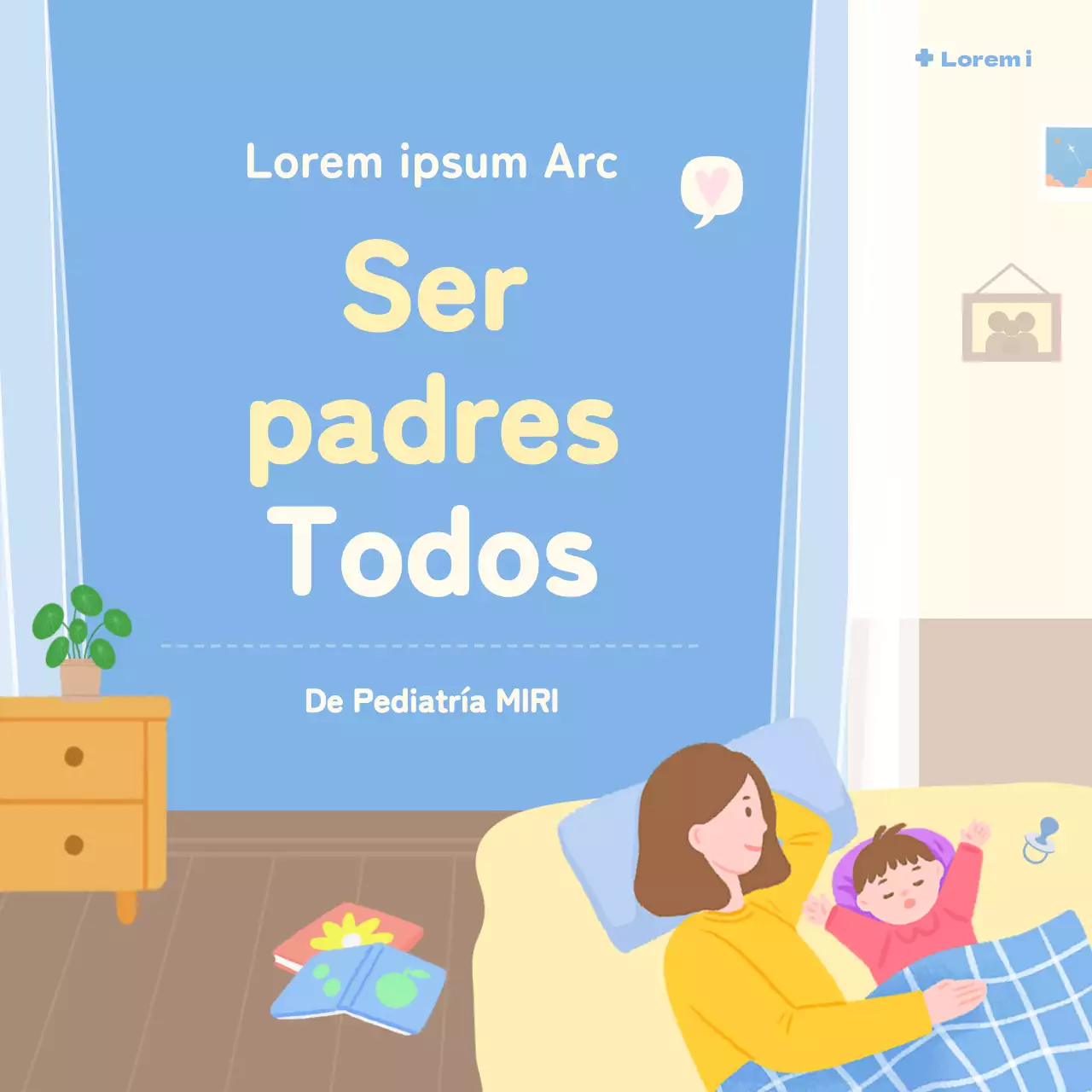 Consejos para padres en azul claro