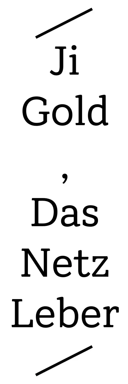 Werbeartikel mit einfachen, emotionalen Sätzen in diagonalen Linien und Serifenschriften