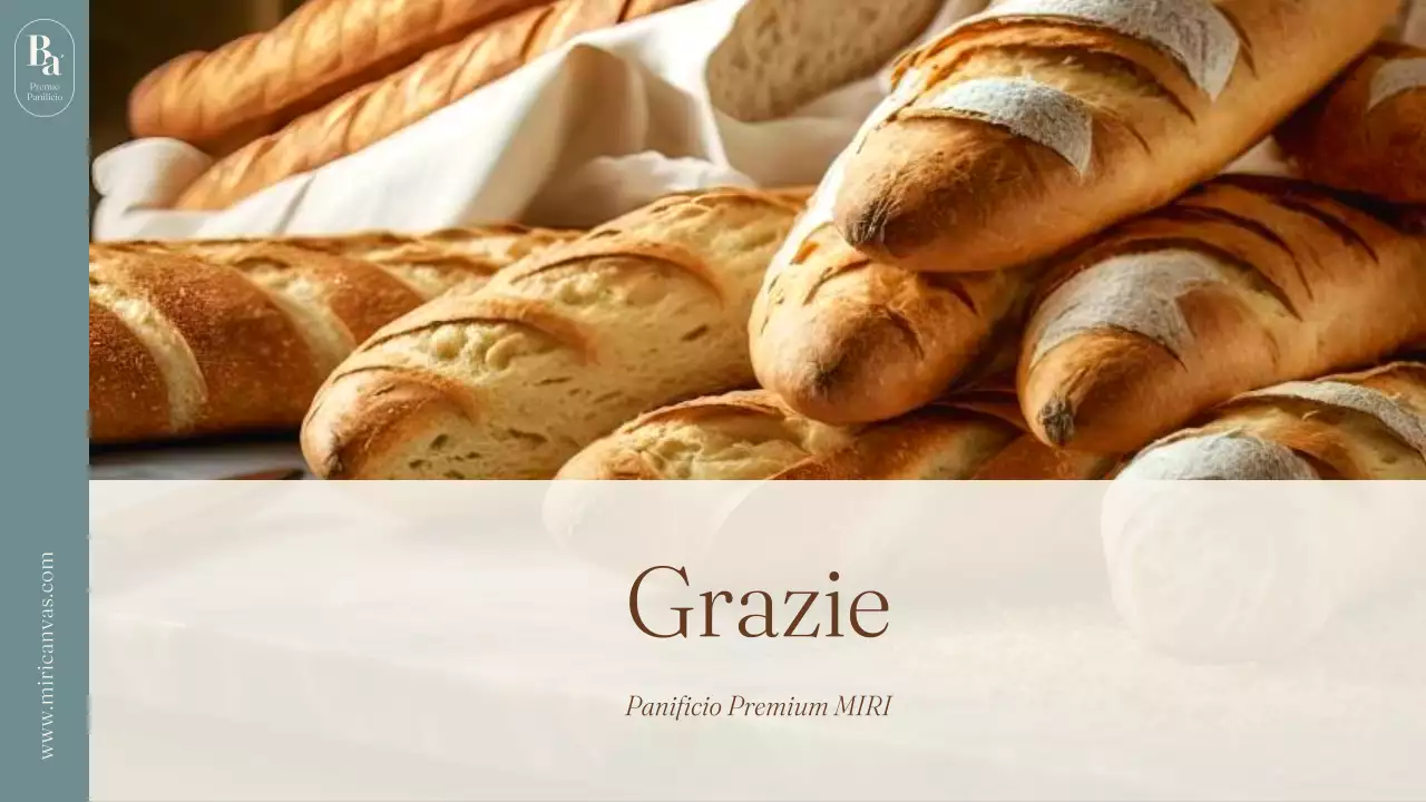 Briefing del marchio di una piccola impresa di panificazione minimalista in azzurro e marrone