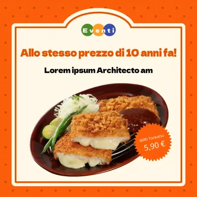 Guida ai ristoranti kitsch in arancione e nero