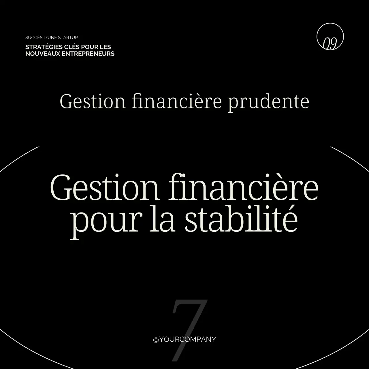 Publicité pour la création d'une entreprise moderne beige et bleue