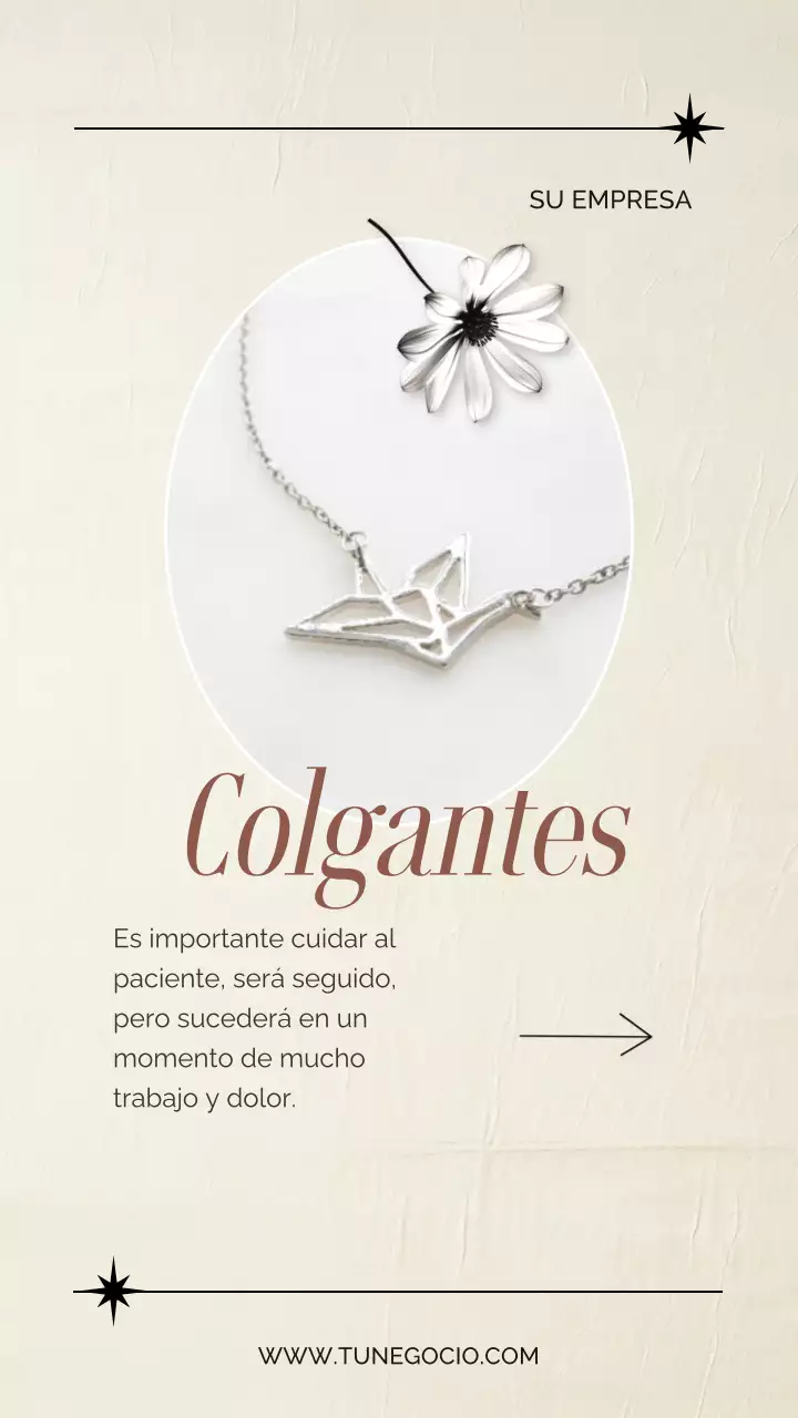 Beige y marrón elegante Regalos exclusivos de joyería para mamá promoción