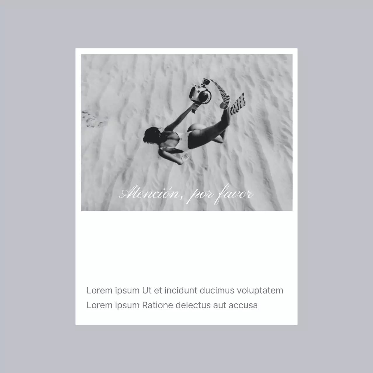 Promueva un canal de marketing en redes sociales a la última en beige y gris