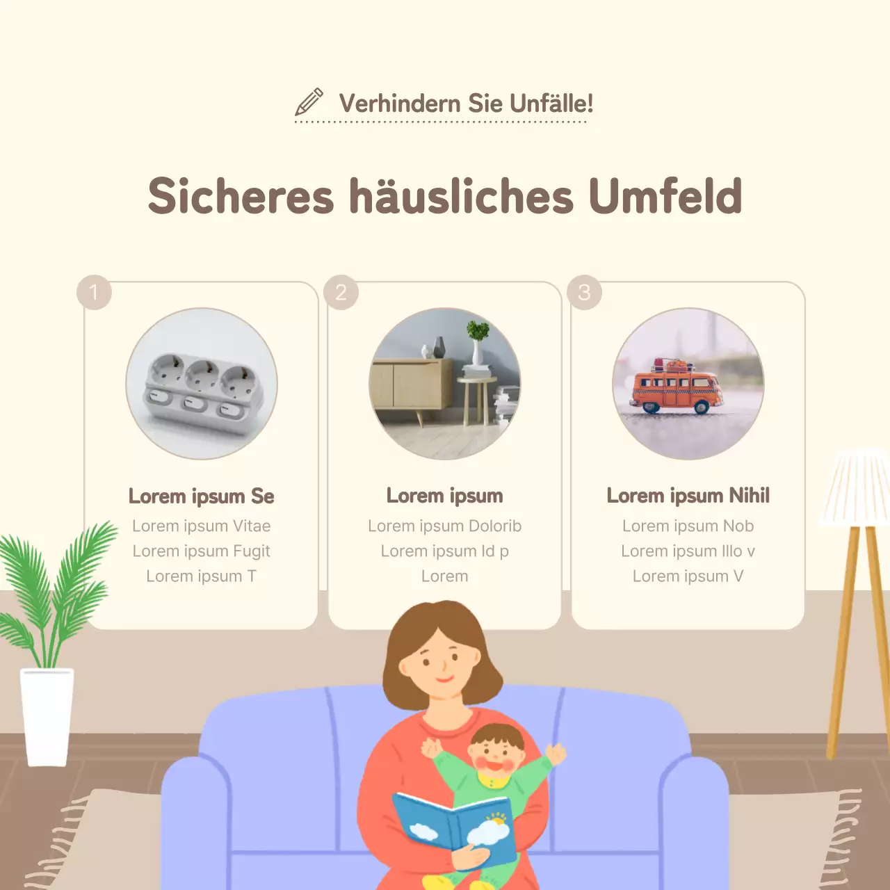 Erziehungstipps in Hellblau