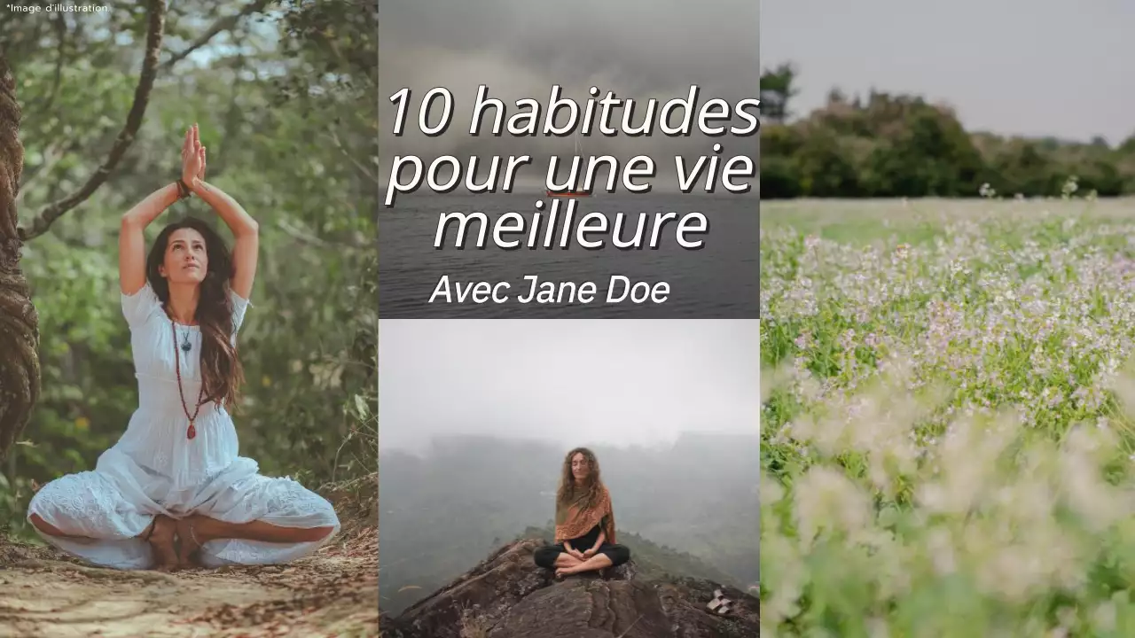 Beige and Grey Natural Healthy Lifestyle Vlog Promotion