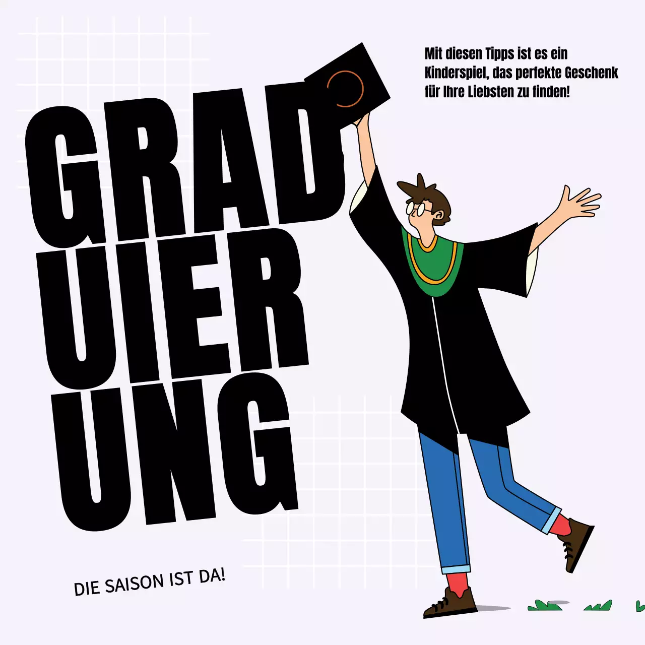 Flieder Schwarz Modern Finden Sie das perfekte Geschenk zum Schulabschluss Tipps Promotion