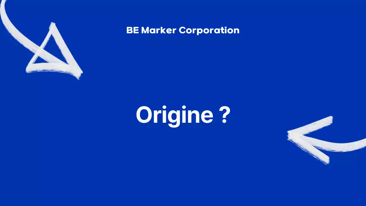 Blue Modern Marker Présentation de la société