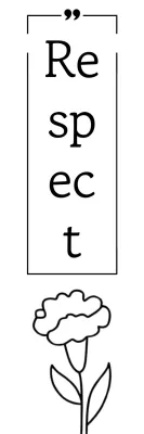 Thuismaand-gevoel met anjer-illustratie
