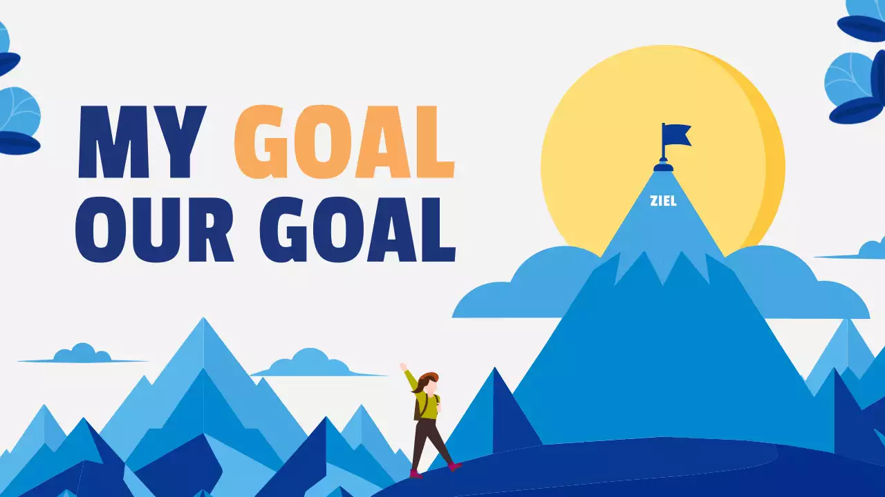 Blau und Weiß Einfach frech Lässiger Vorschlag