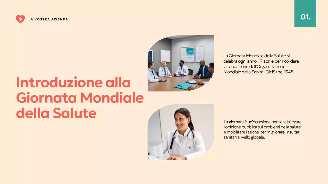 Relazione sulla Giornata Mondiale della Salute Verde e Avorio Moderno