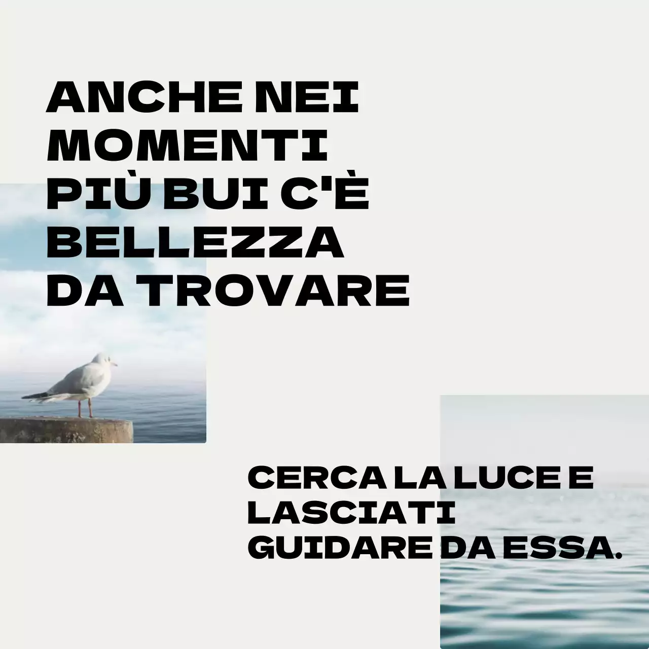 Promozione di citazioni sociali moderne in grigio e nero