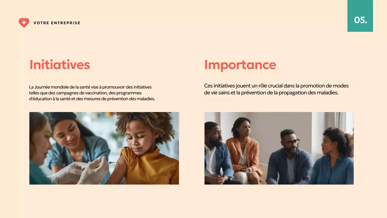 Rapport sur la Journée mondiale de la santé verte et ivoire moderne