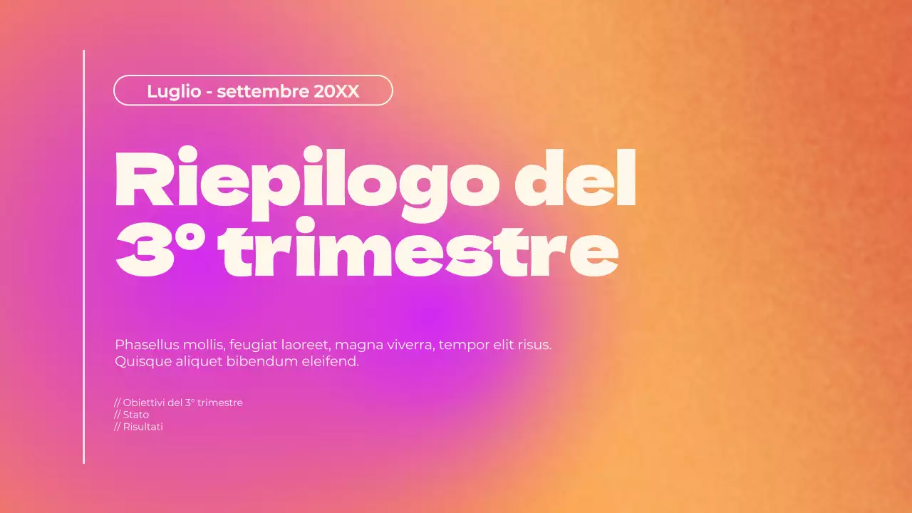 Rapporto viola a gradiente semplice