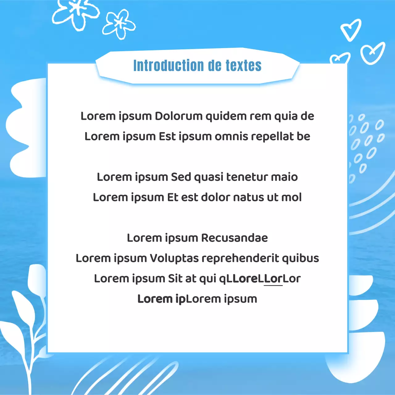 Un guide de quartier kitsch, bleu clair et blanc de Busan