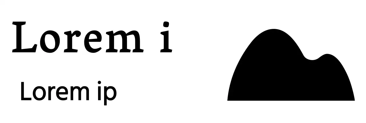 Ícone de ilustração superior e desenho de duas linhas