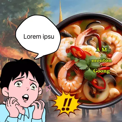 Promouvoir votre boutique de garçon manqué rétro jaune et noir