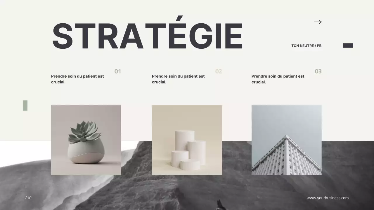 Beige Minimal Modern Profile Business Introduction de l'entreprise