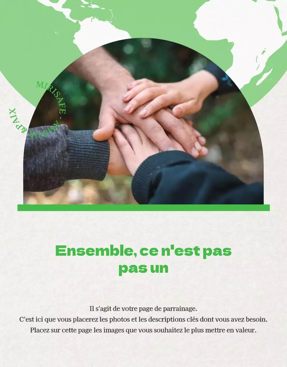 Promouvoir les parrainages en s'inspirant des tendances vertes et beiges