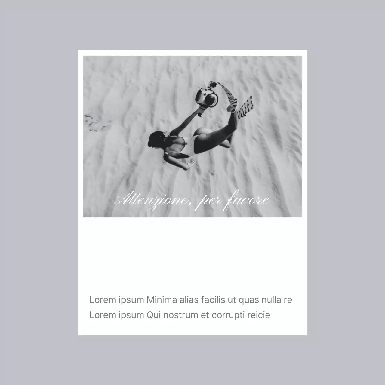 Promuovere un feed di social media marketing di tendenza in beige e grigio