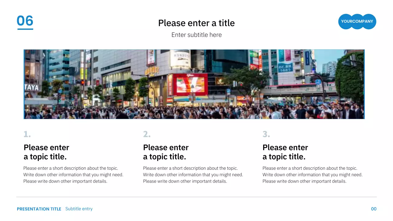 Blue Minimal Business Report Document Presentation