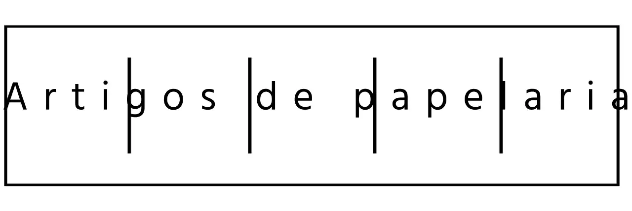 Artigos de papelaria simples com formas e linhas quadradas