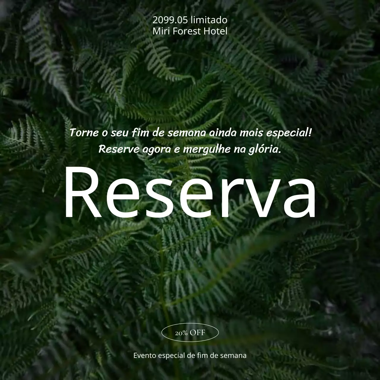 Anúncios de viagem clássicos em verde e branco
