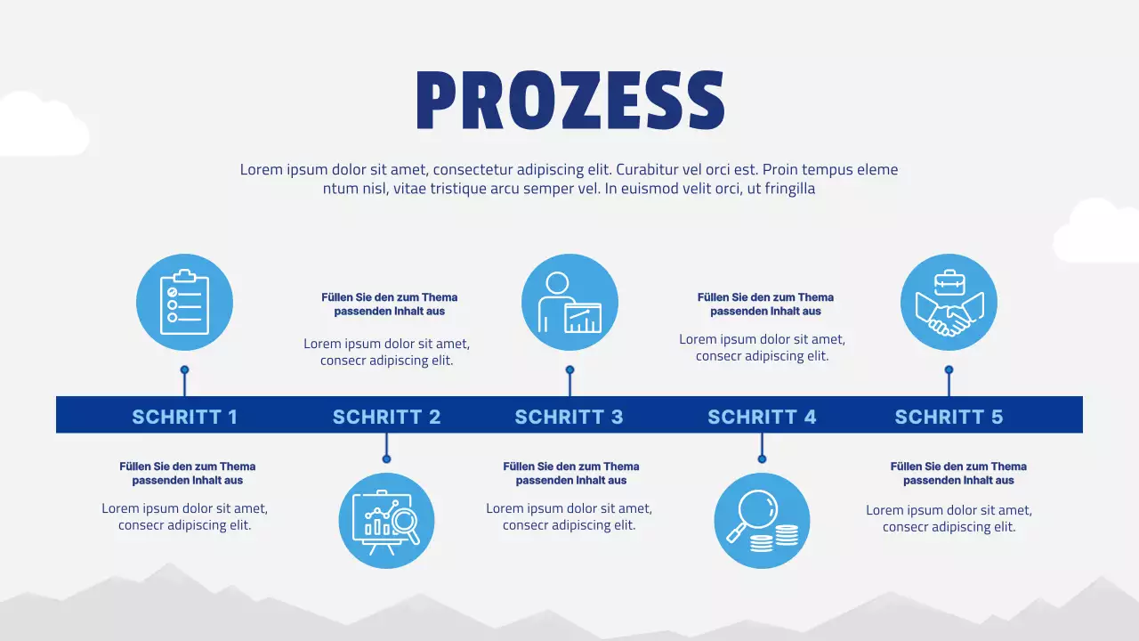 Blau und Weiß Einfach frech Lässiger Vorschlag