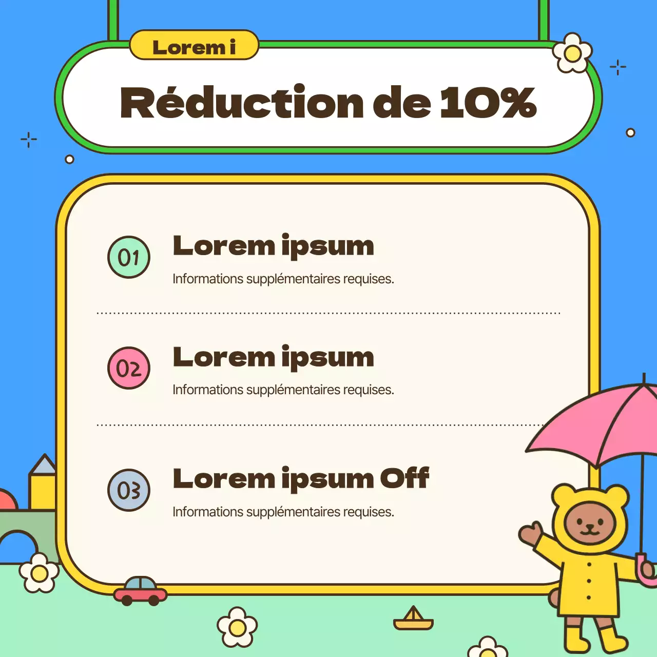 Faire une promotion kitsch en rose pour la Journée de l'enfance
