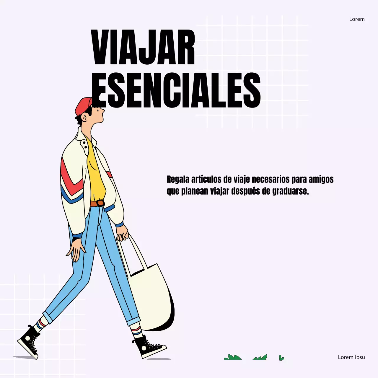 Lila Negro Moderno Encuentra el regalo de graduación perfecto Consejos Promoción