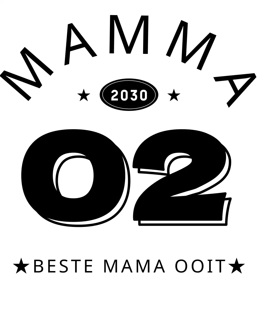 Sportief Familie Vet Genummerd T-Shirt Familie T-Shirts, Groep T-Shirts