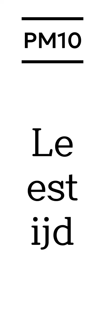 Verticaal schrift ontwerpen met schreefloze en schreefloze lettertypes