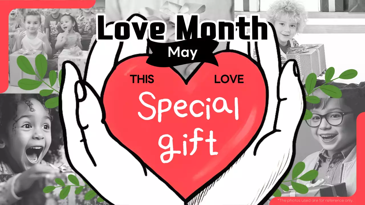 Red Simple Love Promotion YouTube Thumbnail