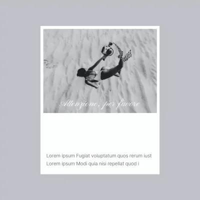 Annuncio di un feed di social media marketing di tendenza in bianco e grigio