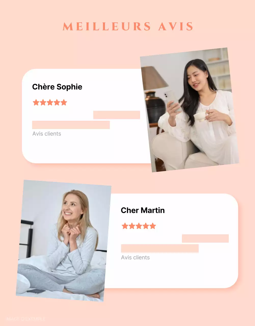 Introduction d'un nouveau pyjama minimaliste rose et blanc