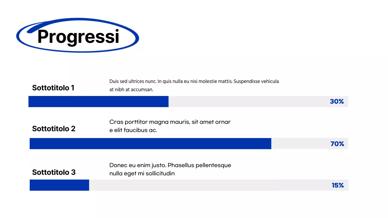 Introduzione dell'azienda Blue Modern Marker