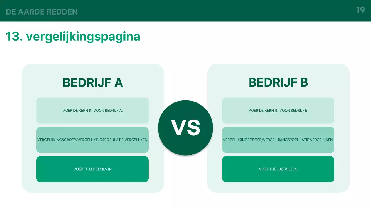 Een groene en witte basisintroductie in de groene-energiesector