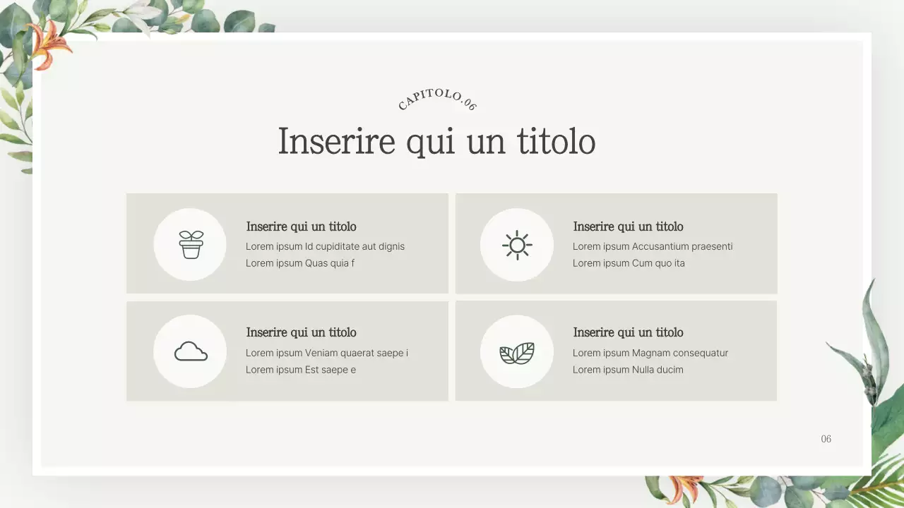 Un brief di marketing semplice, verde e di marca