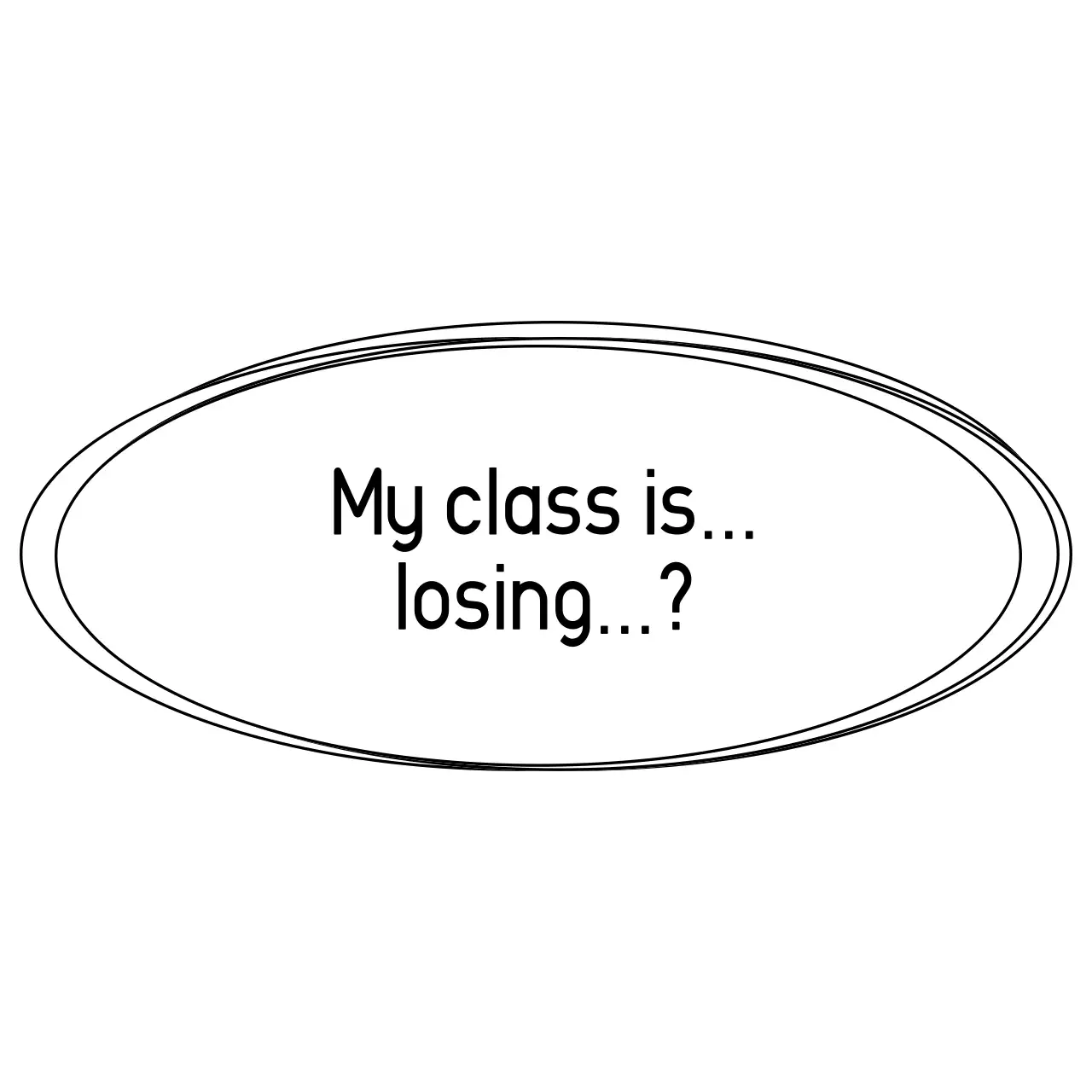 Pompom tim dengan gelembung ucapan