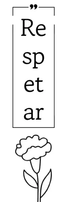 Sentimiento del Mes del Hogar con ilustración de clavel