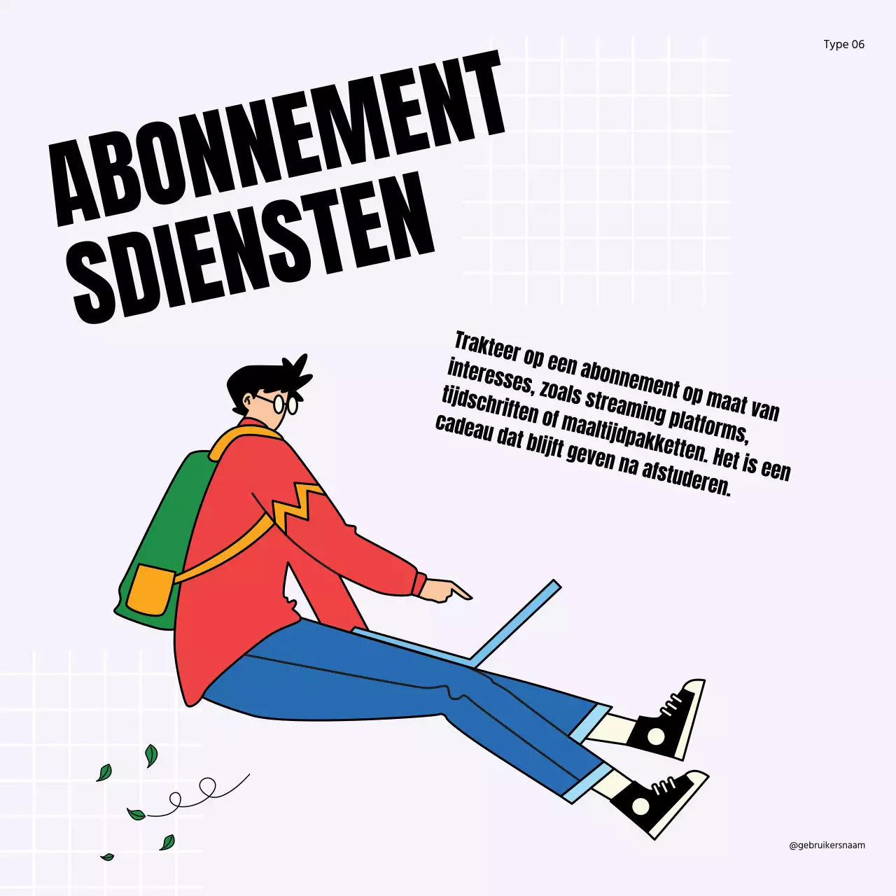 Lila Zwart Modern Vind het perfecte afstudeercadeau Tips Promotie