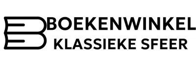 Eenvoudige boekwinkel merchandise met boekillustraties en gotische lettertypes