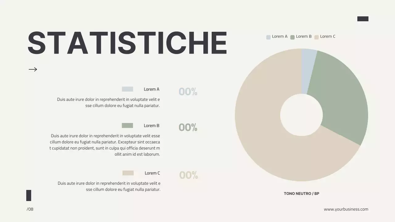 Beige Minimal Modern Profile Introduzione aziendale