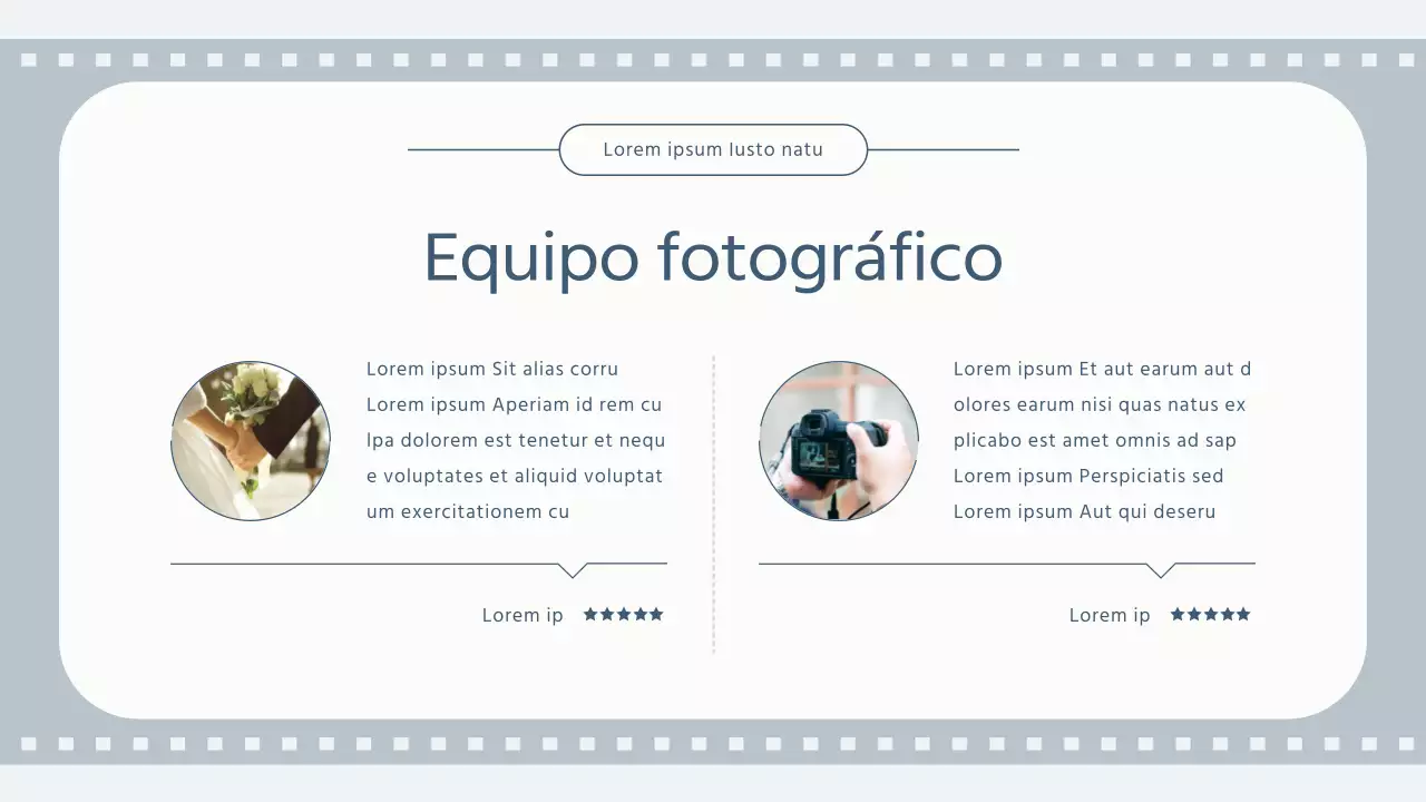 Un sencillo estudio selfie en gris y azul claro