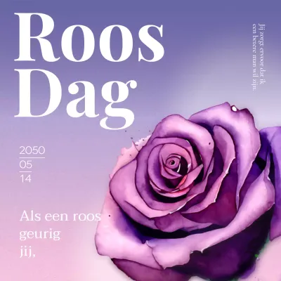 Bora's luxe Roosendag post